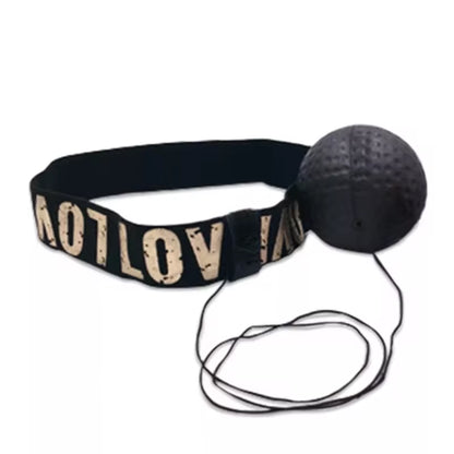 Head‑Mounted Boxing Reflex Ball – PU Speed Training Ball for MMA, Muay Thai, Sanda & Fitness Reaction Work