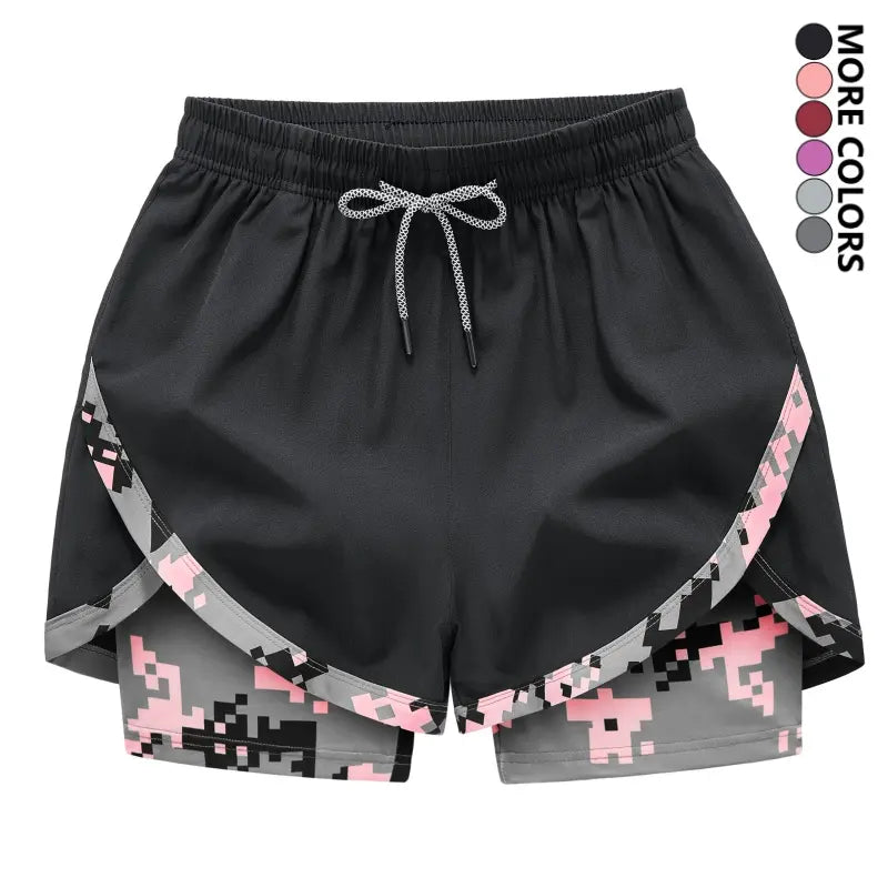 3‑Pack Women’s High‑Waist Casual Athletic Shorts – Lightweight Breathable Yoga & Summer Fitness Shorts