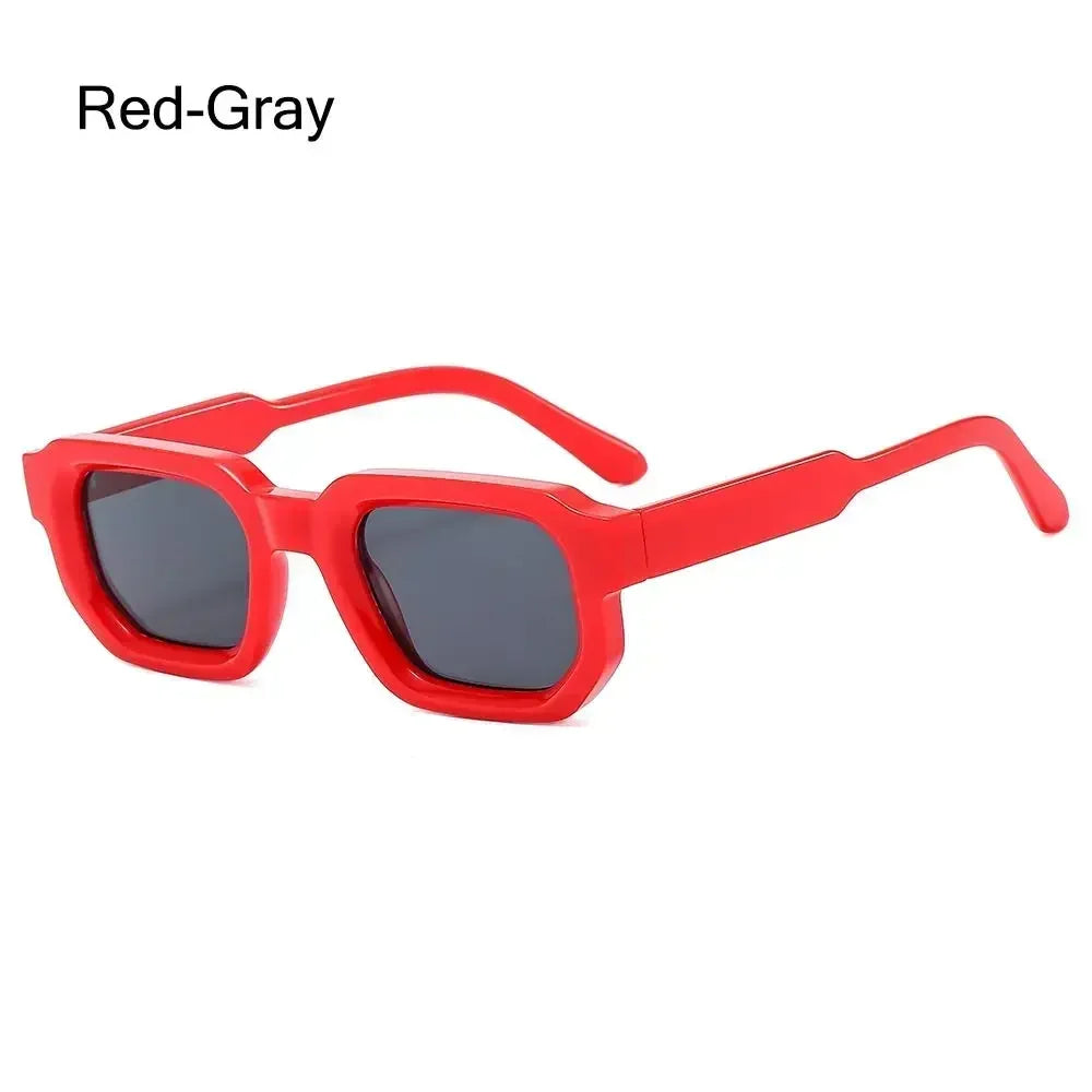 Retro Small Square Sunglasses - Unisex