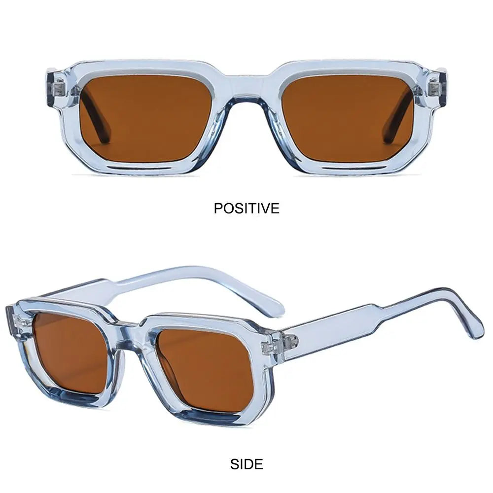 Retro Small Square Sunglasses - Unisex