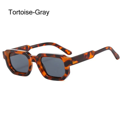 Retro Small Square Sunglasses - Unisex
