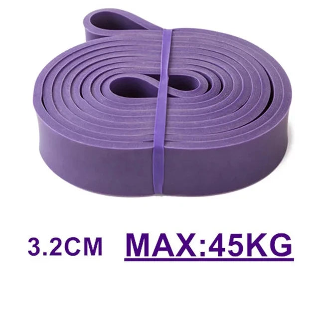 Heavy‑Duty Resistance Bands Set – 4‑Level Latex Pull‑Up Assist Bands for Strength Training, Pilates & Home Gym (15–120 lbs)