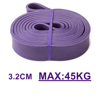 Heavy‑Duty Resistance Bands Set – 4‑Level Latex Pull‑Up Assist Bands for Strength Training, Pilates & Home Gym (15–120 lbs)