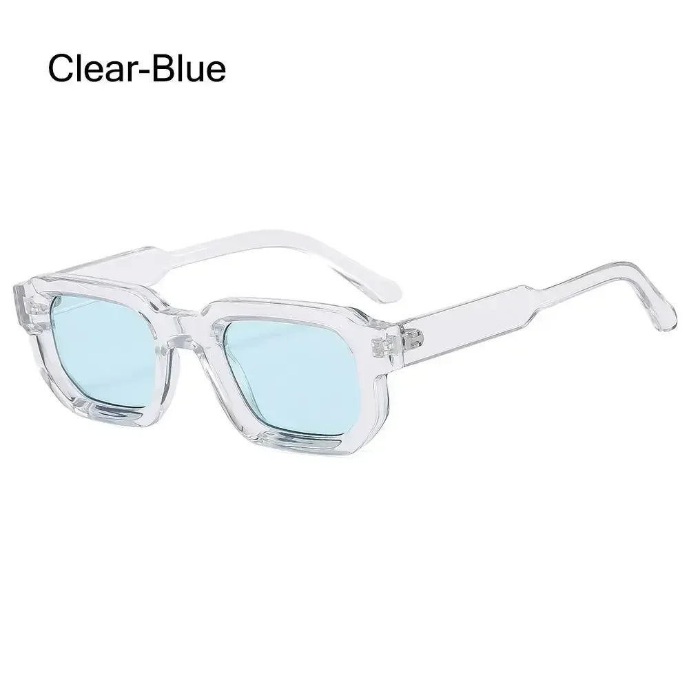 Retro Small Square Sunglasses - Unisex