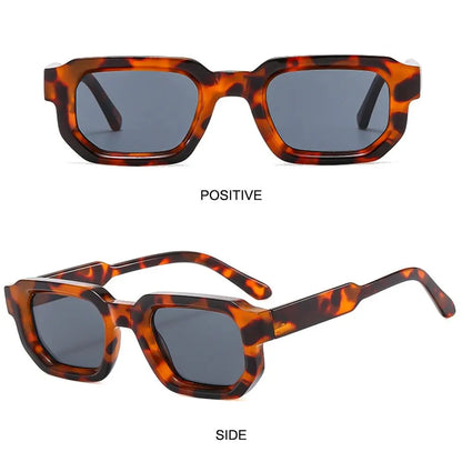 Retro Small Square Sunglasses - Unisex