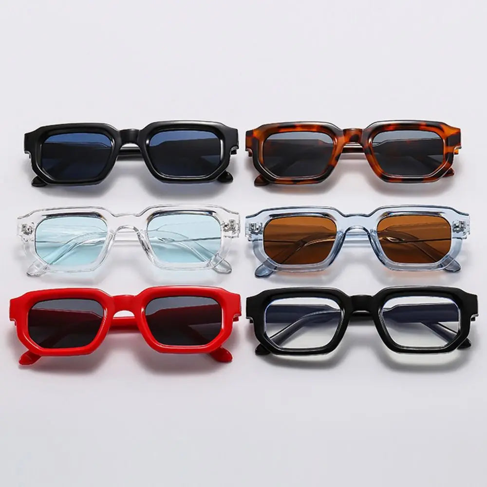 Retro Small Square Sunglasses - Unisex