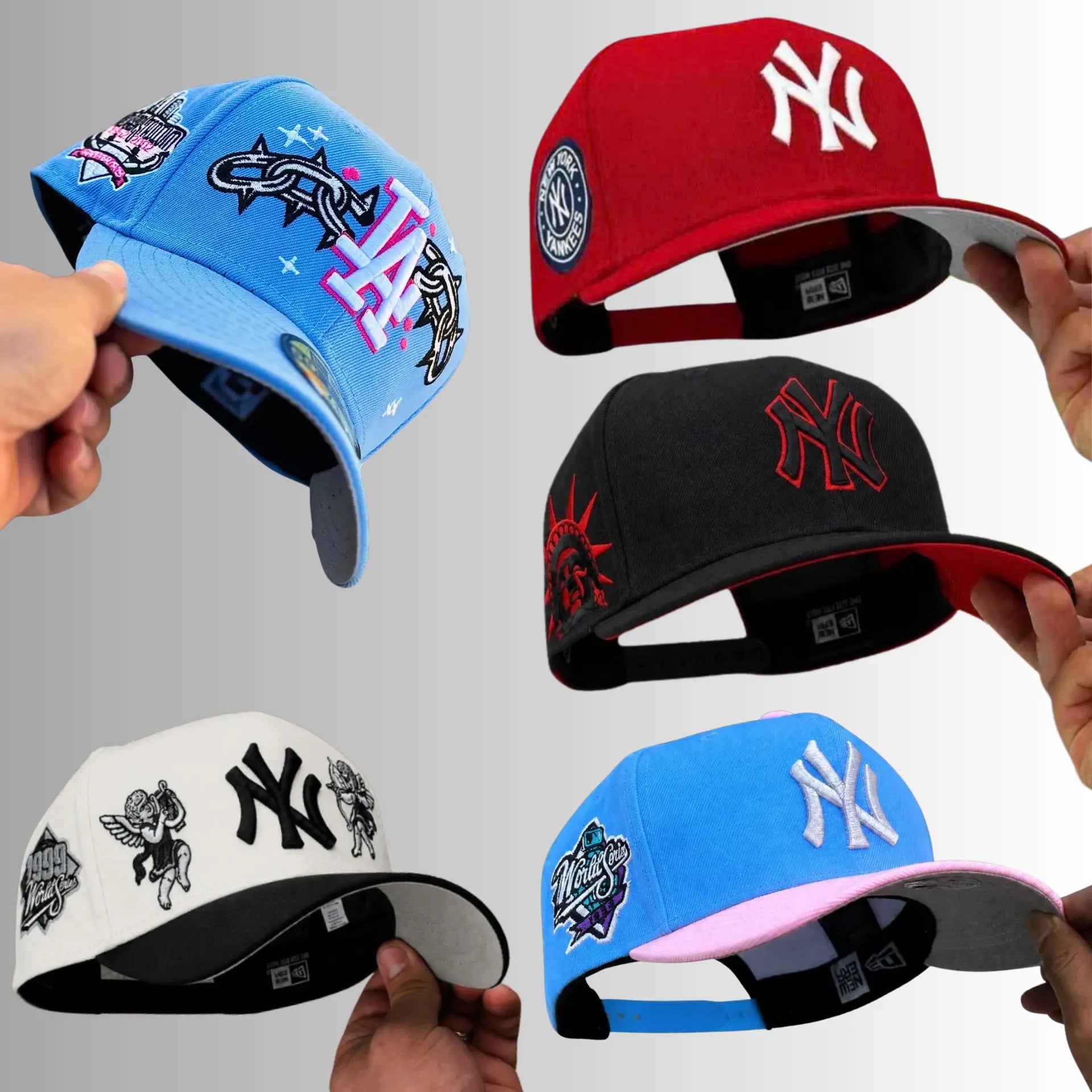 New Era MLB 9FORTY Baseball Cap – NY Yankees & LA Dodgers Premium Streetwear Snapback