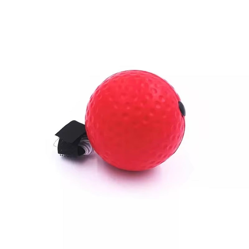 Head‑Mounted Boxing Reflex Ball – PU Speed Training Ball for MMA, Muay Thai, Sanda & Fitness Reaction Work